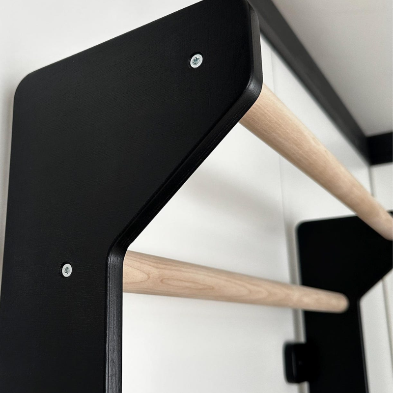 Handcrafted Wooden Swedish Ladder Wall Gym – Premium Home Fitness Stall Bars